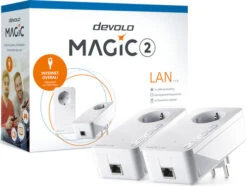 Devolo Magic 2 LAN Starter Kit + Uitbreiding (Geen WiFi) -Aelta Winkel 1133687 1