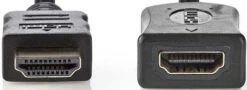 Nedis HDMI Verlengkabel 2 Meter Zwart -Aelta Winkel 1351510