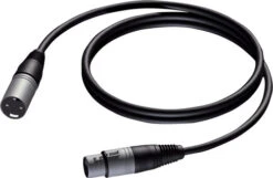 ProCab CAB901 XLR-kabel 0,5 Meter
