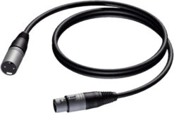 ProCab CAB901 XLR-kabel 1 Meter