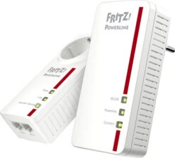 AVM FRITZ!Powerline 1260E WLAN Set International WiFi 1200 Mbps 2 Adapters