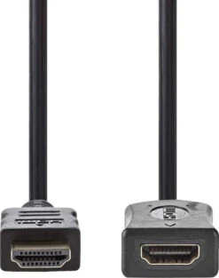 Nedis HDMI Verlengkabel 2 Meter Zwart