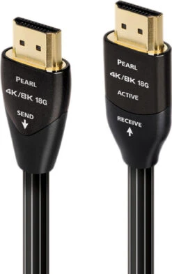 AudioQuest Pearl HDMI Kabel 4K 50Hz 10 Meter Zwart