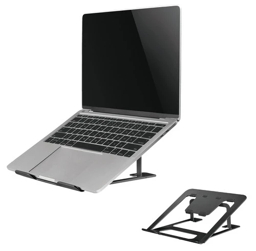 Neomounts NSLS085BLACK Opvouwbare Laptopstandaard Zwart 10 Neomounts NSLS085BLACK Opvouwbare Laptopstandaard Zwart - Afbeelding 10