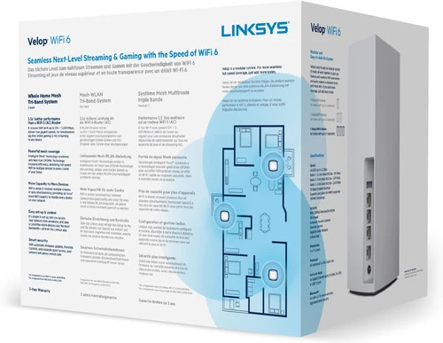 Linkys Velop AX4200 Mesh Wifi 6 3-pack 11 Linkys Velop AX4200 Mesh Wifi 6 3-pack - Afbeelding 11