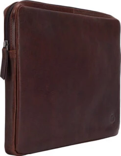 BlueBuilt 14 Inch Laptophoes Breedte 32 Cm - 33 Cm Leer Bruin