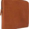 BlueBuilt 14 Inch Laptophoes Breedte 33 Cm - 34 Cm Leer Cognac