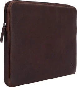 BlueBuilt 15 - 16 Inch Laptophoes Breedte 35 Cm - 36 Cm Leer Bruin