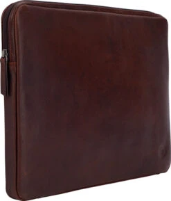 BlueBuilt 15 - 16 Inch Laptophoes Breedte 36 Cm - 37 Cm Leer Bruin