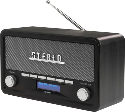 Denver DAB-18 Zwart 2 Denver DAB-18 Zwart - Afbeelding 2