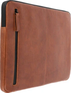 BlueBuilt Laptophoes Leer Cognac / Voor 13 Inch Apple MacBook Air/Pro -Aelta Winkel 1629313