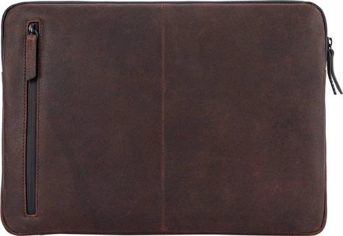 BlueBuilt Laptophoes Leer Bruin / Voor 13 Inch Apple MacBook Air/Pro 3 BlueBuilt Laptophoes Leer Bruin / Voor 13 Inch Apple MacBook Air/Pro - Afbeelding 3