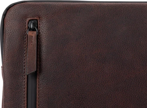 BlueBuilt Laptophoes Leer Bruin / Voor 13 Inch Apple MacBook Air/Pro 8 BlueBuilt Laptophoes Leer Bruin / Voor 13 Inch Apple MacBook Air/Pro - Afbeelding 8