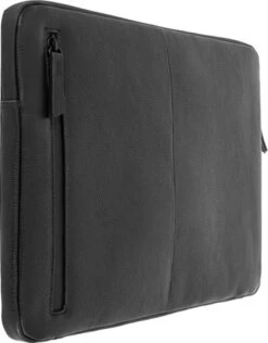 BlueBuilt Laptophoes Leer Zwart / Voor 13 Inch Apple MacBook Air/Pro -Aelta Winkel 1639045