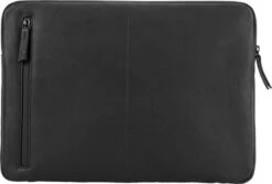 BlueBuilt Laptophoes Leer Zwart / Voor 13 Inch Apple MacBook Air/Pro -Aelta Winkel 1639046