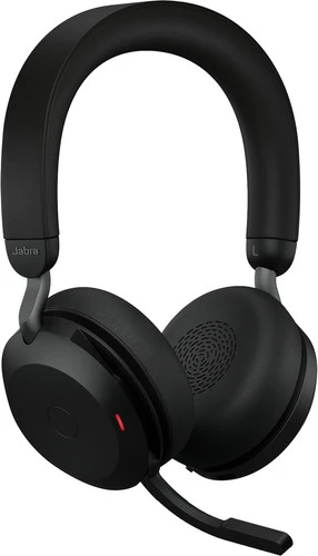 Jabra Evolve2 75 USB A Draadloze Office Headset Zwart 1 Jabra Evolve2 75 USB A Draadloze Office Headset Zwart