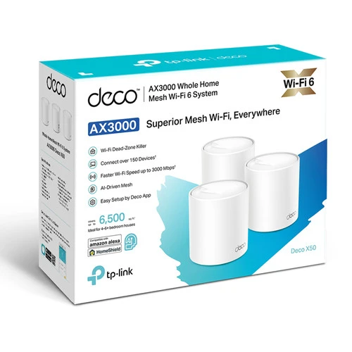 TP-Link Deco X50 3-pack + Deco X50 Outdoor 6 TP-Link Deco X50 3-pack + Deco X50 Outdoor - Afbeelding 6