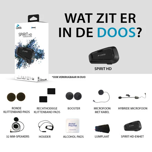 Cardo Spirit HD Single 2 Cardo Spirit HD Single - Afbeelding 2