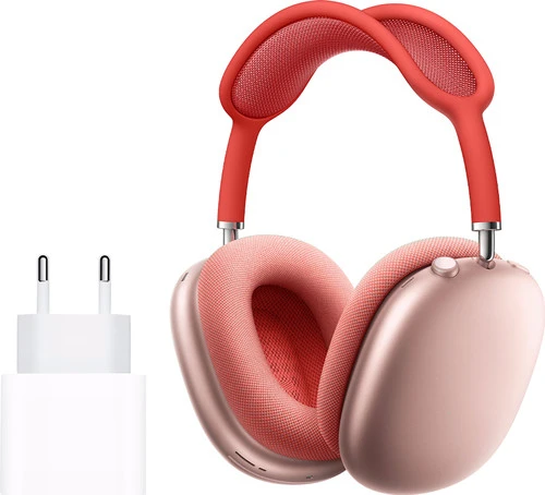 Apple AirPods Max Roze + Apple Usb C Oplader 20W 1 Apple AirPods Max Roze + Apple Usb C Oplader 20W