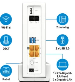 AVM FRITZ!Box 6690 Cable International + FRITZ!Repeater 1200 AX International 2-pack -Aelta Winkel 1705449 2