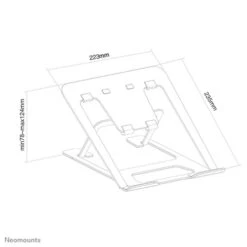 Neomounts NSLS085BLACK Opvouwbare Laptopstandaard Zwart 29 Neomounts NSLS085BLACK Opvouwbare Laptopstandaard Zwart -Aelta Winkel 1715438