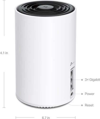 TP-Link Deco XE75 Mesh Wifi 6E 2-pack 3 TP-Link Deco XE75 Mesh Wifi 6E 2-pack - Afbeelding 3