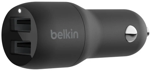 Belkin Autolader Met 2 Usb Poorten 12W + BlueBuilt Usb C Kabel 1,5m Nylon Zwart 3 Belkin Autolader Met 2 Usb Poorten 12W + BlueBuilt Usb C Kabel 1,5m Nylon Zwart - Afbeelding 3