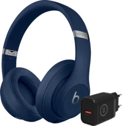 Beats Studio3 Wireless Blauw + Bluebuilt Oplader