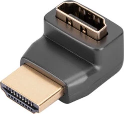 BlueBuilt HDMI Kabel 4K 120Hz / 8K 60Hz Nylon 1,5 Meter + 90° Adapter -Aelta Winkel 1807713