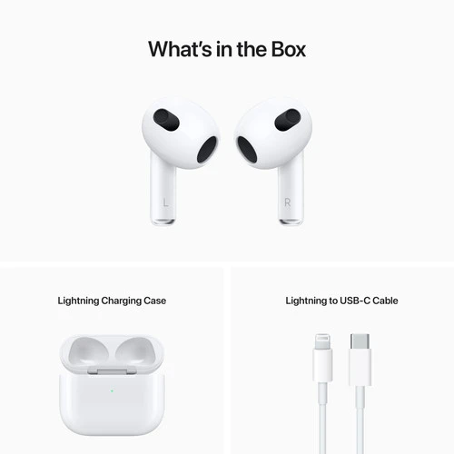 Apple AirPods 3 Met Standaard Oplaadcase 7 Apple AirPods 3 Met Standaard Oplaadcase - Afbeelding 7