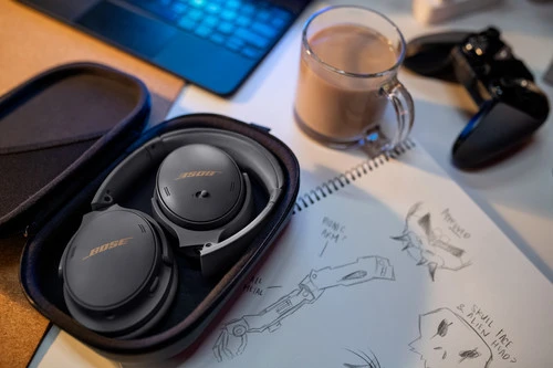 Bose QuietComfort 45 Limited Edition Grijs + BlueBuilt Quick Charge Oplader Met Usb A 5 Bose QuietComfort 45 Limited Edition Grijs + BlueBuilt Quick Charge Oplader Met Usb A - Afbeelding 5