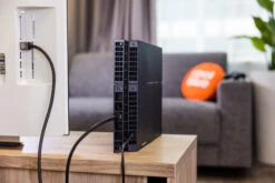 BlueBuilt HDMI Kabel 4K 120Hz / 8K 60Hz Nylon 2 Meter + 90° Adapter -Aelta Winkel 1840832