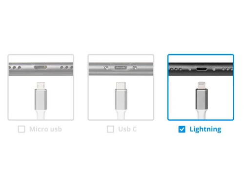 BlueBuilt Snelle Autolader 20W Zwart + Lightning Kabel 1,5 Nylon Wit 13 BlueBuilt Snelle Autolader 20W Zwart + Lightning Kabel 1,5 Nylon Wit - Afbeelding 13