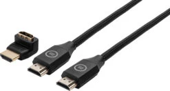 BlueBuilt HDMI Kabel 4K 60Hz Nylon 5 Meter + 90° Adapter