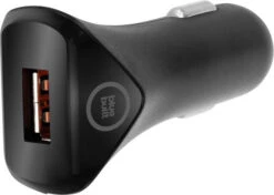 BlueBuilt Autolader Zonder Kabel Quick Charge 18W Zwart