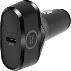 BlueBuilt Power Delivery Autolader Met Usb C Poort 30W Zwart