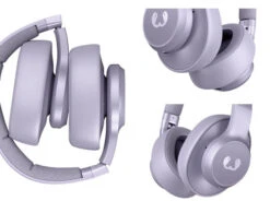 Fresh 'n Rebel Clam 2 ANC Lila + BlueBuilt Quick Charge Oplader Met Usb A Poort 18W Zwart -Aelta Winkel 1878689