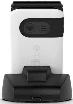 Emporia Simplicity Glam Senioren Telefoon Wit -Aelta Winkel 1906032