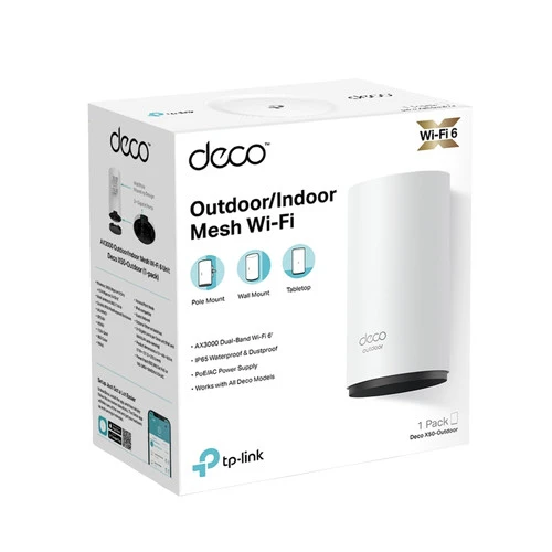 TP-Link Deco X50 3-pack + Deco X50 Outdoor 19 TP-Link Deco X50 3-pack + Deco X50 Outdoor - Afbeelding 19