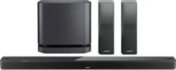 Bose Smart Soundbar 900 + Bose Surround Speakers 700 + Bose Bass Module 500 Zwart