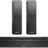 Bose Smart Soundbar 600 + Bose Surround Speakers 700 Zwart