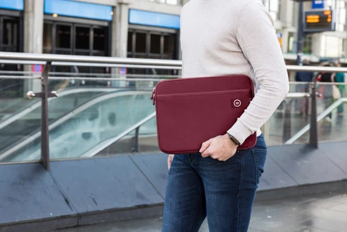 BlueBuilt Laptophoes Breedte 33 Cm 14 Inch M Rood 8 BlueBuilt Laptophoes Breedte 33 Cm 14 Inch M Rood - Afbeelding 8