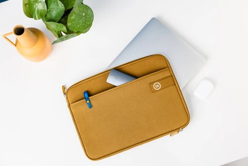 BlueBuilt Laptophoes Breedte 32 Cm 14 Inch Geel 10 BlueBuilt Laptophoes Breedte 32 Cm 14 Inch Geel - Afbeelding 10