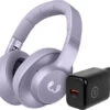 Fresh 'n Rebel Clam 2 ANC Lila + BlueBuilt Quick Charge Oplader Met Usb A Poort 18W Zwart