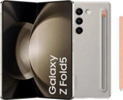 Samsung Galaxy Z Fold 5 256GB Creme 5G + Samsung Slim S Pen Case Crème