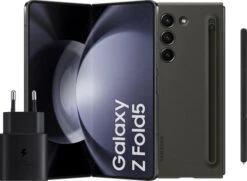 Samsung Galaxy Z Fold 5 512GB Zwart 5G + Samsung Accessoirepakket