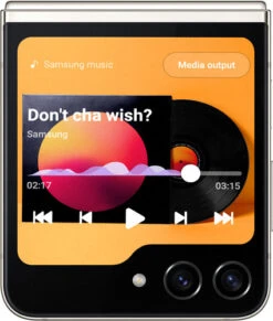 Samsung Galaxy Z Flip 5 512GB Creme 5G + Samsung Oplader 25 Watt Zwart -Aelta Winkel 1944658 2