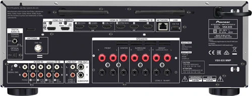 Pioneer VSX935 Zilver 2 Pioneer VSX935 Zilver - Afbeelding 2