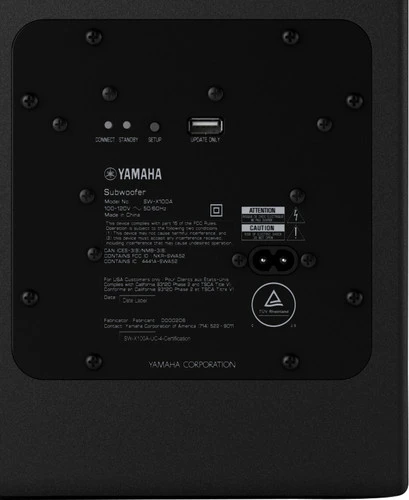 Yamaha True X-Bar 40A + Subwoofer Donker Grijs 7 Yamaha True X-Bar 40A + Subwoofer Donker Grijs - Afbeelding 7