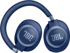 JBL Live 770NC Blauw + BlueBuilt Quick Charge Oplader Met Usb A Poort 18W Zwart -Aelta Winkel 1955610